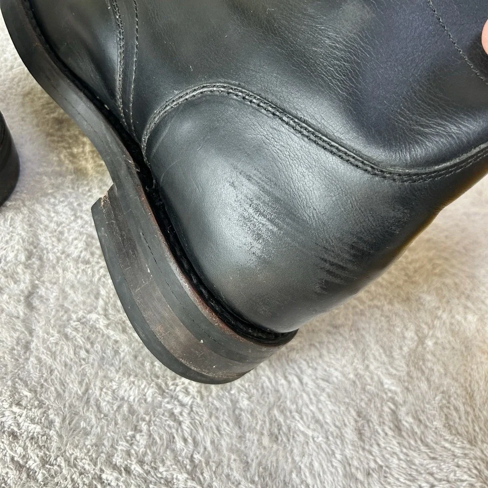 Thursday Boot Co Everyday Captain Boots Men 11 WIDE Black Chukka Dress Combat
